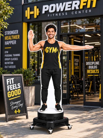 Male Gym & Fitness Custom Waver