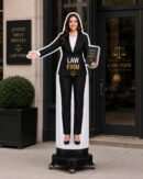 Female Law Firm Custom Waver Inflatable