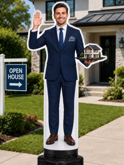 Male Realtor Inflatable Waver
