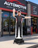 Male Automotive Service Custom Waver Inflatable
