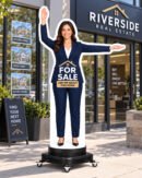 Female For Sale Realtor Custom Waver Inflatable
