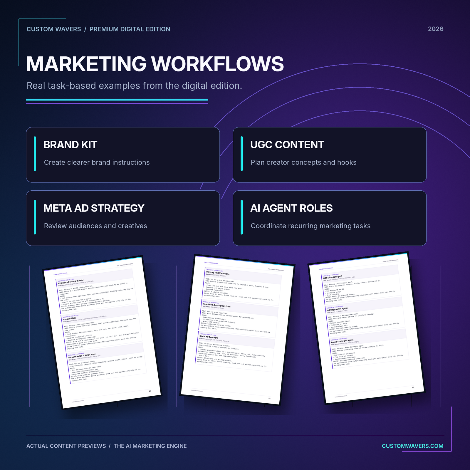 The AI Marketing Engine - 999 AI Prompts for Ads, UGC Videos, Social Media & Growth (PDF BOOK) - Image 5