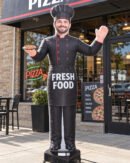 10FT Pizza Chef Custom Waver Inflatable