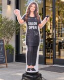 10FT Female Salon Open Custom Waver Inflatable